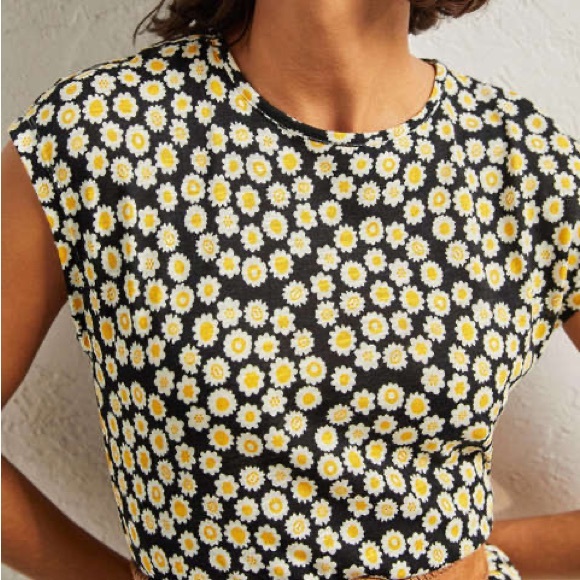 Boden | Dresses | Boden Easy Tshirt Midi Dress In Black Ditsy Swirl Floral  Print Plus Size 6 18 | Poshmark